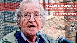 AOVIVO  Noam Chomsky em coletiva com mídias alternativas [upl. by Eruot]