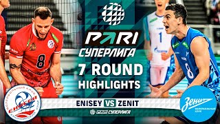 Enisey vs Zenit  HIGHLIGHTS  7 Round  Pari SuperLeague 2025 [upl. by Neelrahc364]