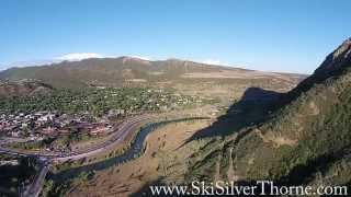 Ski Silverthorne Drone flies over Durango Colorado [upl. by Willamina]