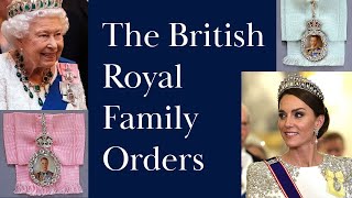 The British Royal Family Orders [upl. by Flosser]