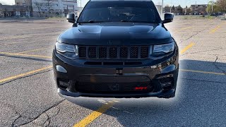 57 HEMI JEEP GRAND CHEROKEE SOUNDS LIKE A TRACK HAWK Make a 57 sound like a 392Hellcat [upl. by Coreen]