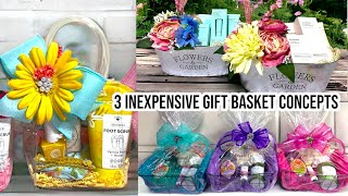 Three Easy Inexpensive Gift Basket Concepts [upl. by Davita]