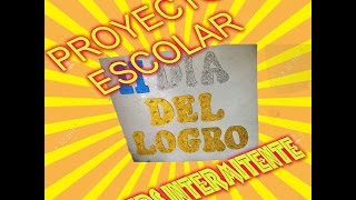 proyecto escolar con leds [upl. by Deelaw]