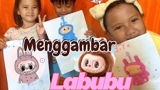 ANOMY MENGGAMBAR LABUBU  BAGUS GAK YA [upl. by Bert26]