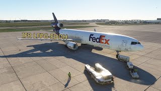 MSFS 2020 IFR flying HAMBURGSTUTTGART day 23  VFR FLIGHT MSFS2024 live vatsim [upl. by Nawek]