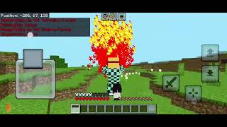 demon slayer addon showcase 121 minecraft pocket edition [upl. by Lemak]