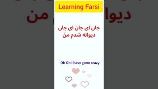 Learning Farsi with song learningfarsi persianlearning [upl. by Emilia]