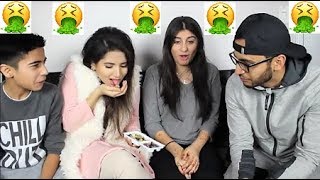 BEAN BOOZLED Challenge with the Hubsand amp Siblings  Fictionally Flawless [upl. by Daberath]