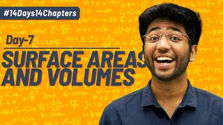 Day 7 Surface Areas and Volumes  Chapter Revision With Most Expected Questions  Shobhit Nirwan [upl. by Knuth770]