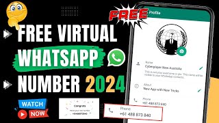 Fake Whatsapp number 2024  fake number se whatsapp kaise chalaye  whatsapp fake id kaise banaye [upl. by Na]