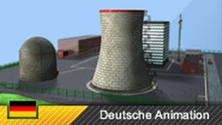 Funktionsweise von Kernkraftwerken KKW  Atomkraftwerken AKW [upl. by Artus887]