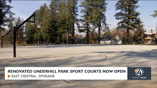 Renovated Underhill Park sport courts now open [upl. by Lewert]