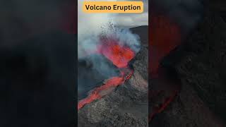 Volcano Eruption The Power of Nature VolcanoEruption Nature Science lava [upl. by Hibben137]