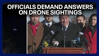 Drone sightings prompt State Island officials to demand answers [upl. by Viradis]