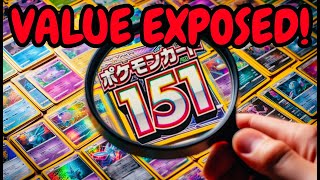 CRAZY POKEMON CARD DATA The Truth About Pokemon 151 [upl. by Erich749]