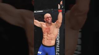 GSP vs Matt Hughes highlights ufc easportsufc mma ufc4 [upl. by Ranna]