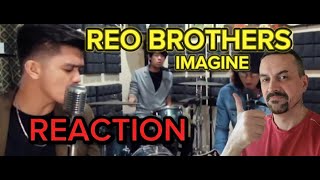 REO Brothers  Imagine John Lennon reaction [upl. by Auqenahc]