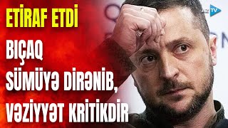 Zelenskidən ABŞ ilə bağlı TARİXİ ETİRAF illərdir davam edən qanlı savaş uğursuzluqla bitəcək [upl. by Yarled]