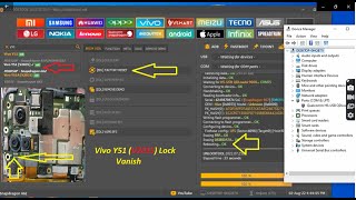 Vivo Y51 V2035 Pin Lock Frp Lock Remove by Unlock Tool [upl. by Joacima]