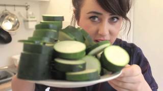 Quick amp Easy Courgette Soup  HealthyHappyLife [upl. by Lotson216]