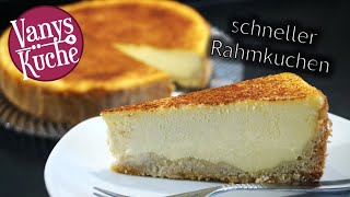 schneller Rahmkuchen Thermomix® Rezept TM6 TM5 TM31 [upl. by Purity]