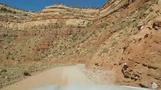 Moki Dugway Utah Hwy 261 North of Mexican Hat Utah [upl. by Drarig822]