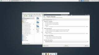 XFCE Tiling  Aero Snap Style  Linux XFCE [upl. by Enalahs]