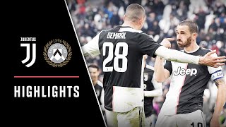 HIGHLIGHTS Juventus vs Udinese  31  Ronaldos rockets and Bonuccis bullet [upl. by Lasko]