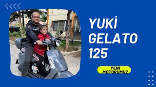 Yuki gelato 125 cc inceleme detaylıalmadan mutlaka izlemelisin [upl. by Imotih]