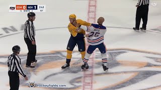 Darnell Nurse vs Michael McCarron Oct 17 2024 [upl. by Kellene]