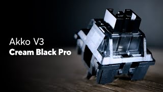 Akko V3 Cream Black Pro Linear switch Sound Test amp Review [upl. by Sedrul255]