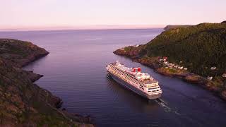 Cruise Ship The Bolette leaving Port of St Johns Newfoundland and Labrador July 2024 [upl. by Esyle]