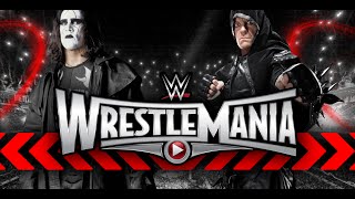 Wrestlemania 31 Sting vs The Undertaker WWE 2K15 Simulation [upl. by Cerracchio]