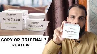 The Health Healer Night Cream Price amp Review [upl. by Eiramacissej985]