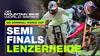 Lenzerheide Downhill Semifinal  UCI Mountain Bike World Series [upl. by Tiler]