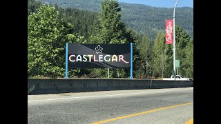 Downtown Castlegar BC tour [upl. by Cavanagh]