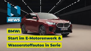 Technologieoffen BMW startet WasserstoffAutos in Serie ab 2028 und fährt EMotoren hoch [upl. by Narej881]