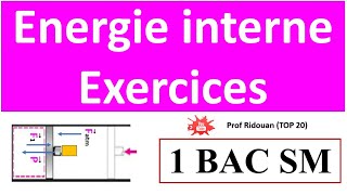 Exercice Énergie interne 1Bac SM [upl. by Kee]