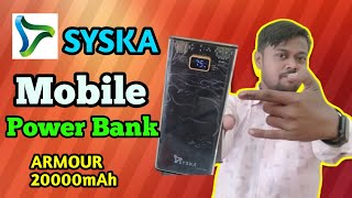 Mobile Power Bank 20000mAh  SYSKA  SYSKA P2066 POWER BANK powerbank syskapowerbank [upl. by Kerrison]