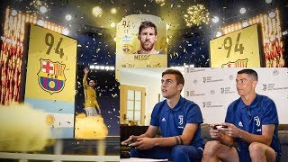 FAMOUS Footballer Who SECRETLY Play FIFA 19 Messi Mbappe Ronaldo [upl. by Wanonah]