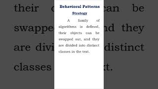 strategy pattern  behavioral pattern  design pattern  c [upl. by Mozza]