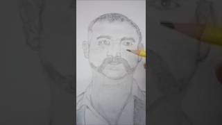 Sketch of Resp Sir Abhinandan Varthaman deshbhakti art [upl. by Delano]