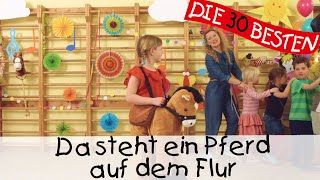 👩🏼 Da steht ein Pferd auf dem Flur  Singen Tanzen und Bewegen  Kinderlieder [upl. by Nord873]