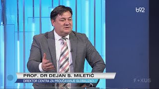 Fokus B92 gost Dejan S Miletić  B92 TV [upl. by Ecnerwaled]