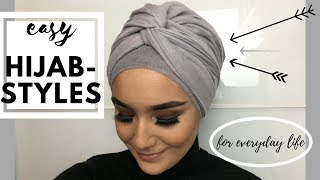 Easy Turban Styles For Everyday Life Hijab [upl. by Gotcher428]