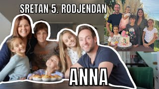 ANNIN 5 ROĐENDAN  VLOG  mama 4 djece [upl. by Suoirtemed]