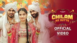 CHILAM KE SUTTE OFFICIAL VIDEO Raj Mawar  Aman Jaji  Harsh Gahlot  Vaishali Chaudhary Arti Rai [upl. by Eisso]