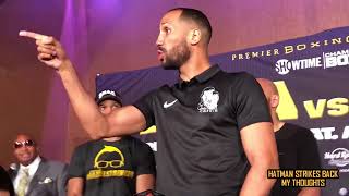 JAMES DEGALE LOSES TEMPER AHEAD OF CALEB TRUAX REMATCH [upl. by Mckenzie]