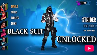 Striders Epic Transformation New Black Suit Revealed  Super Fighter 3 Open City [upl. by Judenberg364]