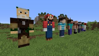 Minecraft Custom Player Statues [upl. by Levins]